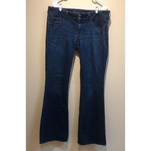 American eagle 🦅 artist fit flare jeans tall 14